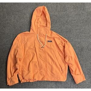 Patagonia Women’s Size Small Orange Skysail Hooded Full Zip Jacket